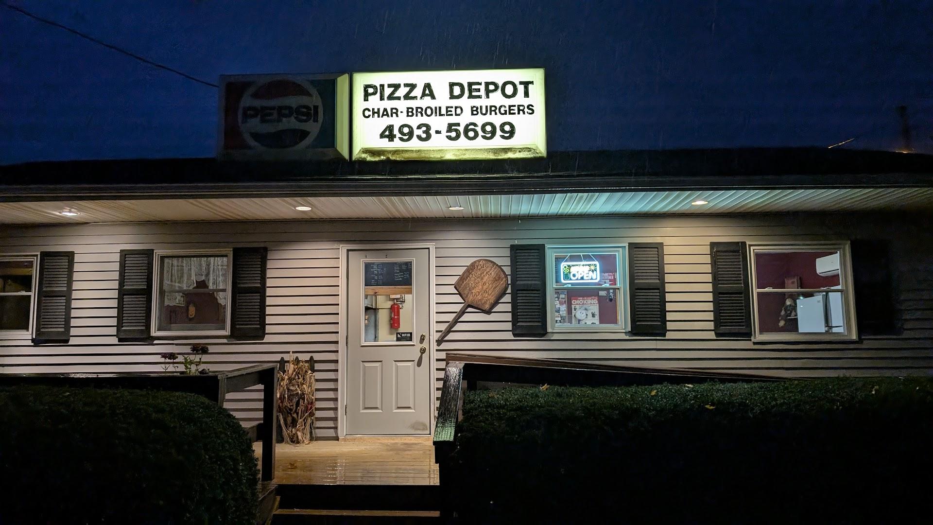 Silver Springs Pizza Depot Menu
